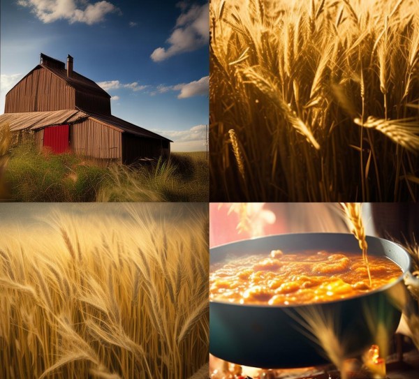 谷物，从火候到心灵的港湾，承载着生命的馈赠与情感的寄托。