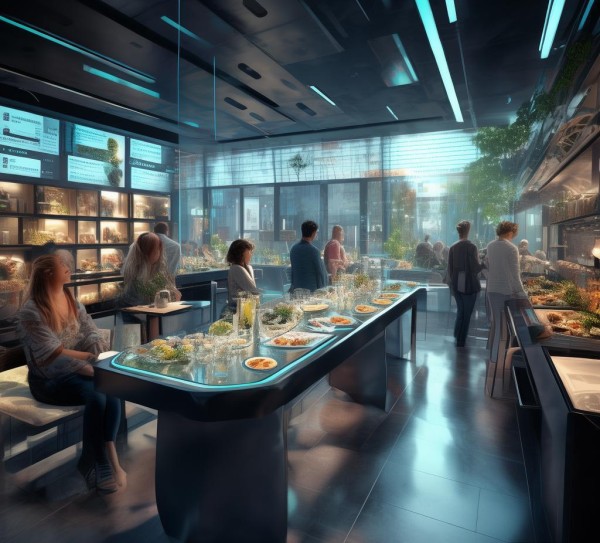 智能食堂,智慧生活,创新新范式 智能食堂,智慧生活,创新新范式