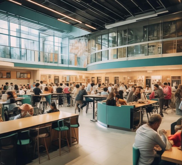 在现代文明与人文关怀的交融中,寻找食堂文化的永恒魅力 在现代文明与人文关怀的交融中,寻找食堂文化的永恒魅力